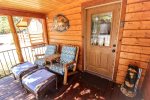 Cute Front Porch for Relaxing or Morning Coffee 